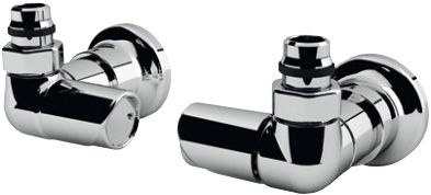 T439L de Giacomini, válvula termostática y detentor a doble escuadra