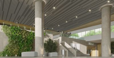 Hunter Douglas Architectural desvela HeartFelt® Groove en una perfecta unión de acústica y estética