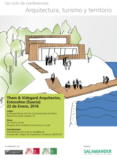 Salamander organiza el ciclo "Arquitectura, Turismo y Territorio"