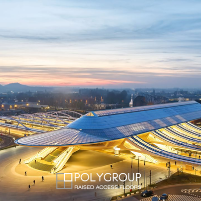 GAMAFLOR FULL STEEL refuerza la infraestructura técnica de la Gare de Mons