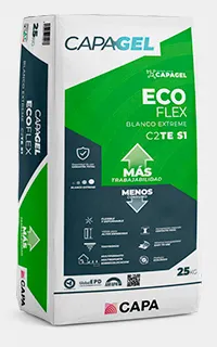 Capagel ECO FLEX, el adhesivo flexible de última generación con TECNOLOGÍA GEL de Cementos CAPA