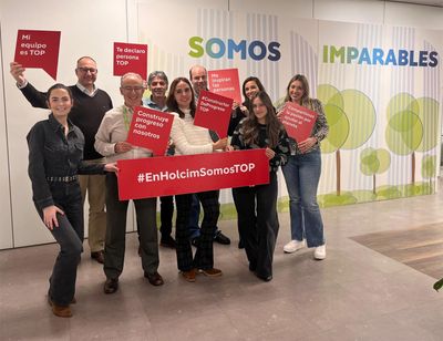 Holcim es reconocida como "Top Employer" por tercer año consecutivo en España